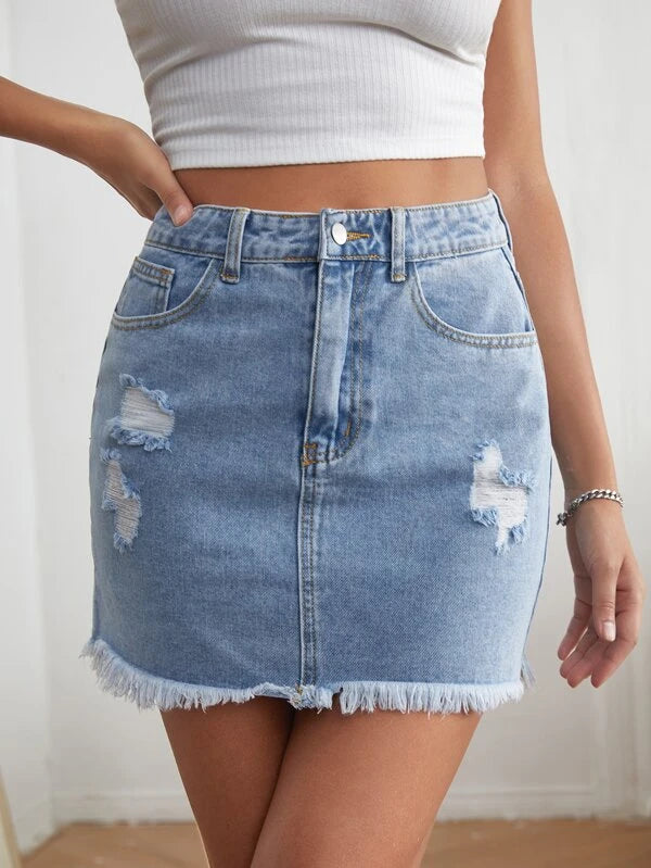 A15 LJS - Ladies Jeans Skirts # 1